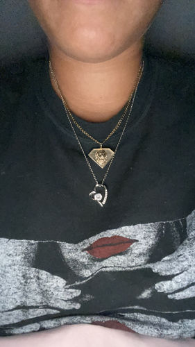 Customer photo review of To My Daughter - Love Dad - Necklace Gift Set - SS346