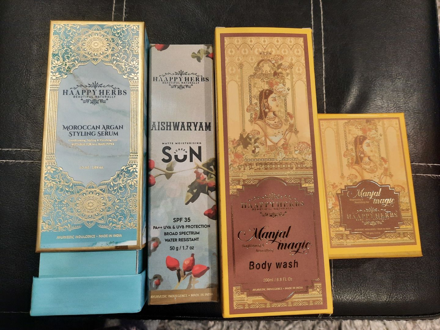 Customer photo review of Aishwaryam Mineral Matte Moisturizing Sunscreen  , Pa++,spf35+,uva& Uvb Protection