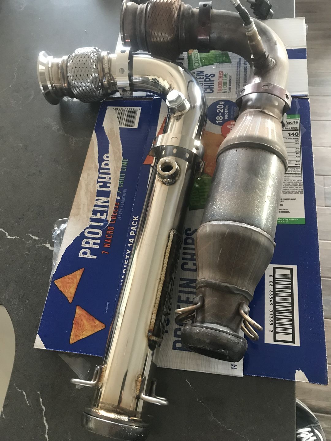 Customer photo review of RPM Big Mouth Cat Delete Bypass Mid Race Pipe Can-Am Maverick X3 Turbo R & RR