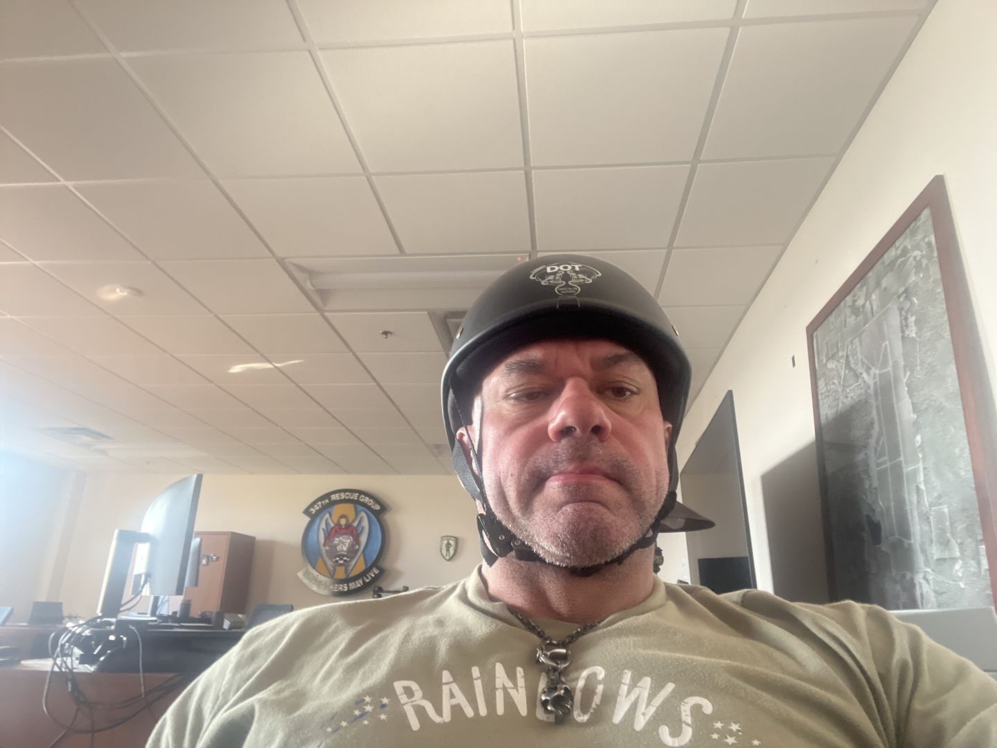 Customer photo review of Smallest Polo SOA  Half Helmet - Matte Black