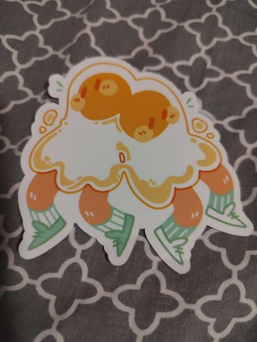 Customer photo review of Egg Ghost Stickers