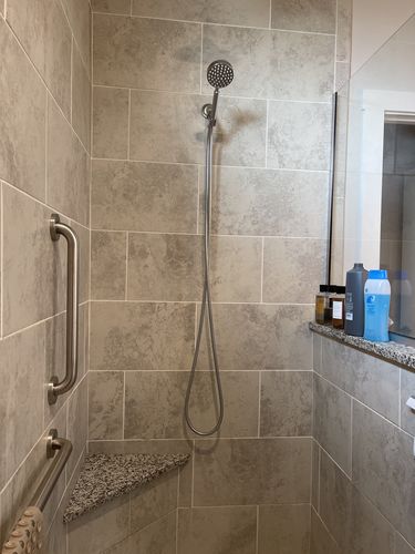 Customer photo review of 108 Inch Shower Hose