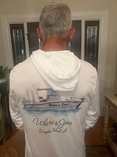 Customer photo review of Custom Men's Performance Polos