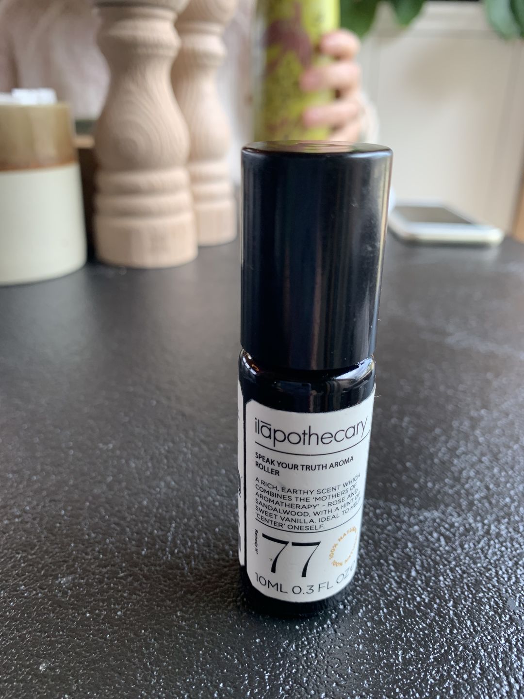 Customer photo review of Speak Your Truth Aroma Roller