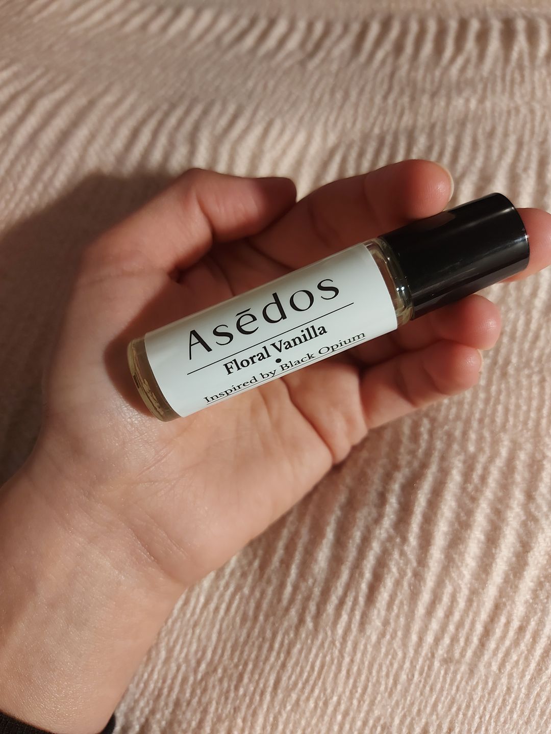 Customer photo review of FLORAL VANILLA PERFUME OIL