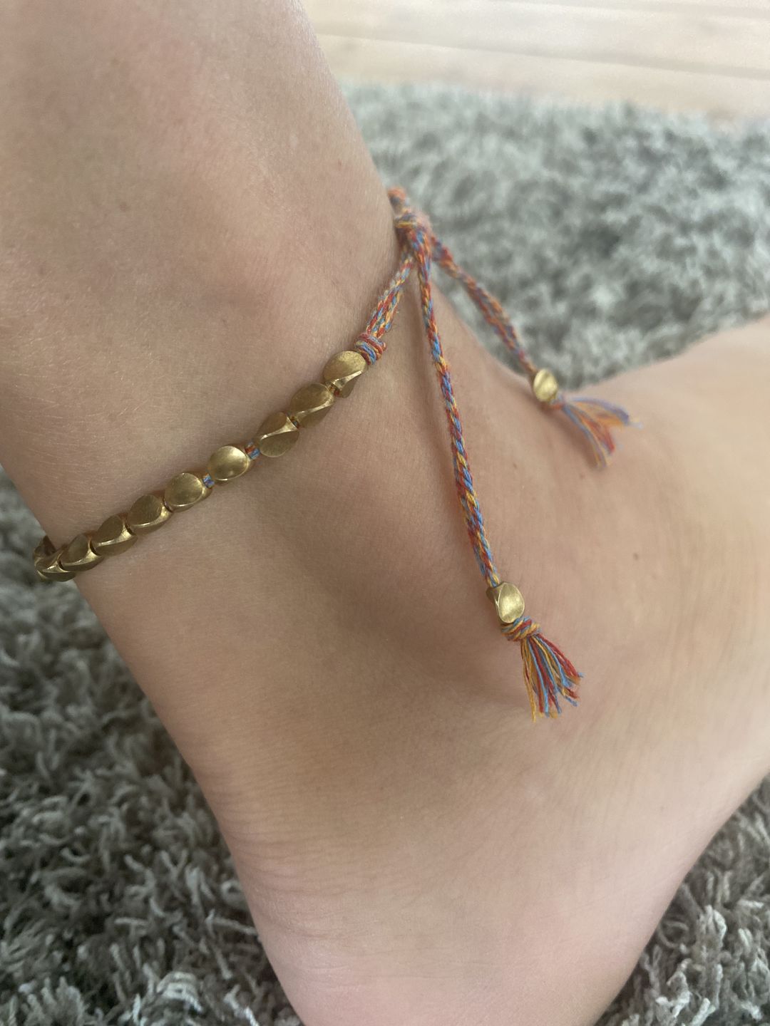 Customer photo review of Edles Tibetisches Glücksarmband