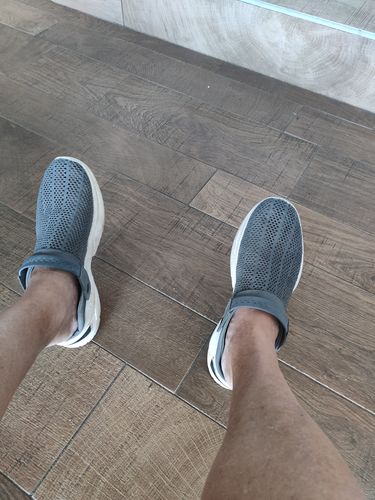 Customer photo review of Sandales d'été évidées orthopédiques - Homme - Nevova
