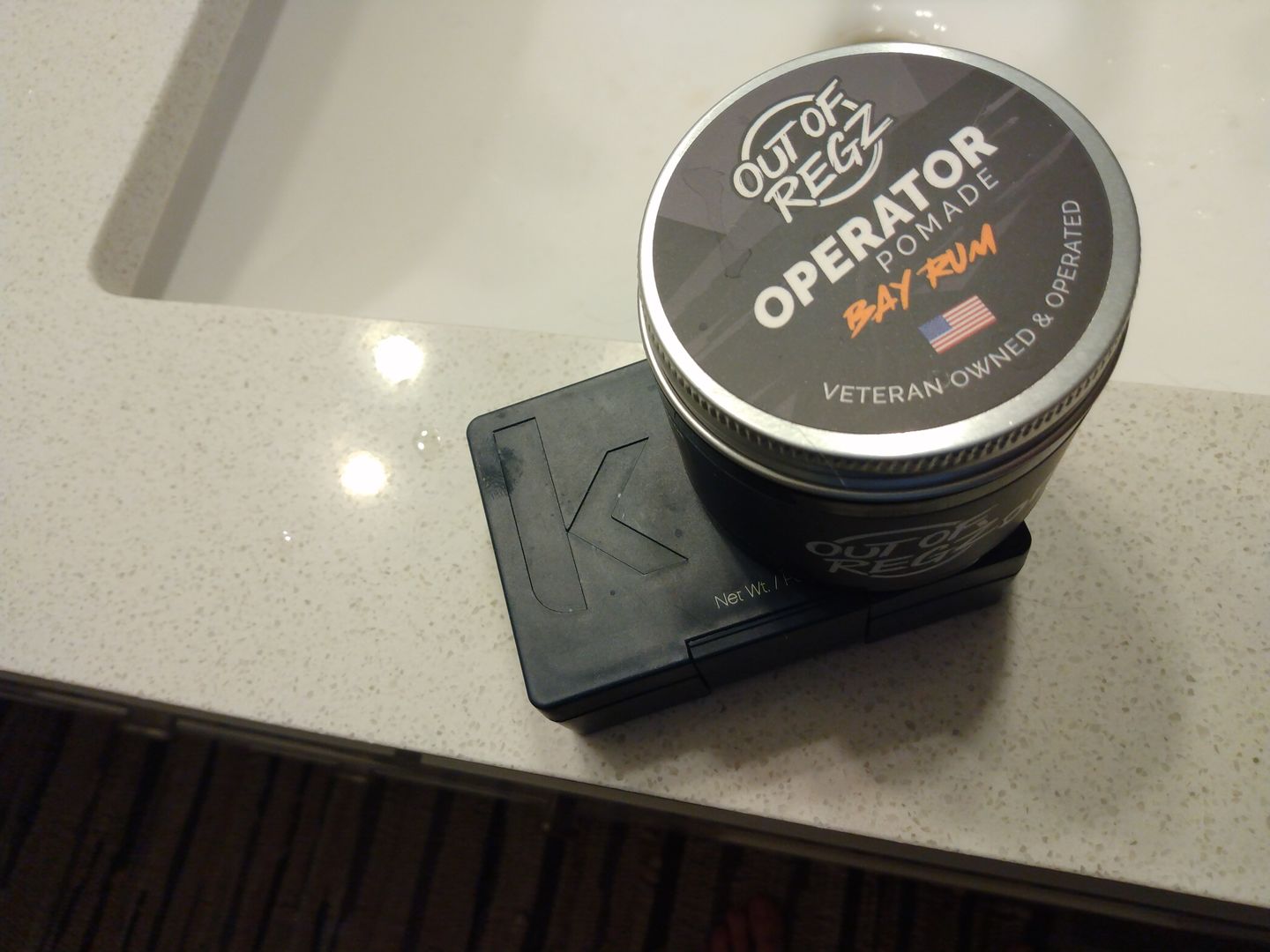 Customer photo review of Operator Pomade Triple Pack