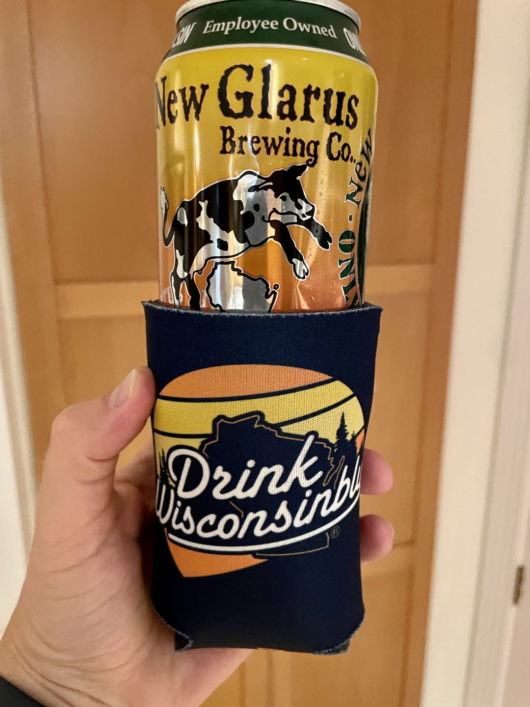 Customer photo review of "Sunset" Coozie