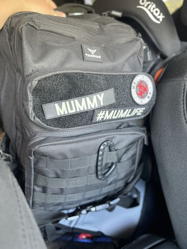 Customer photo review of Tacpac 'D-Ploy' Blackhawk Nappy Bag Set