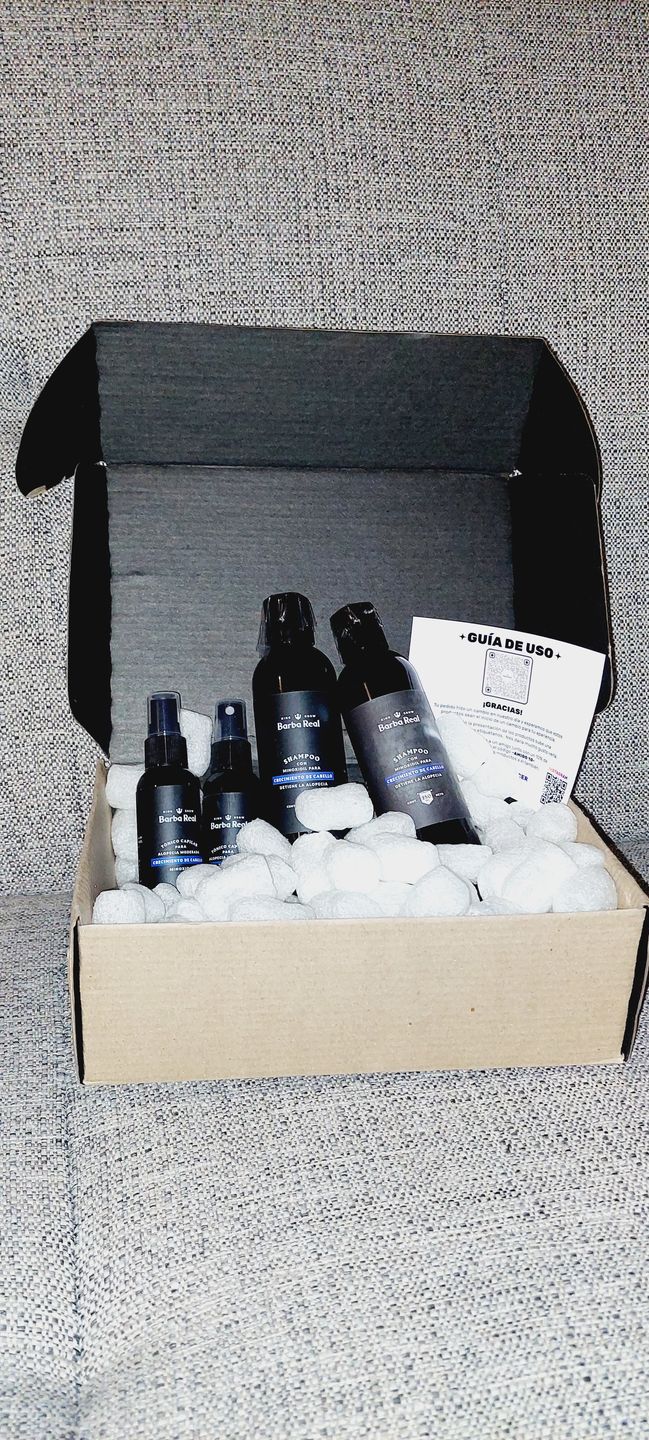 Customer photo review of Kit Adiós Alopecia