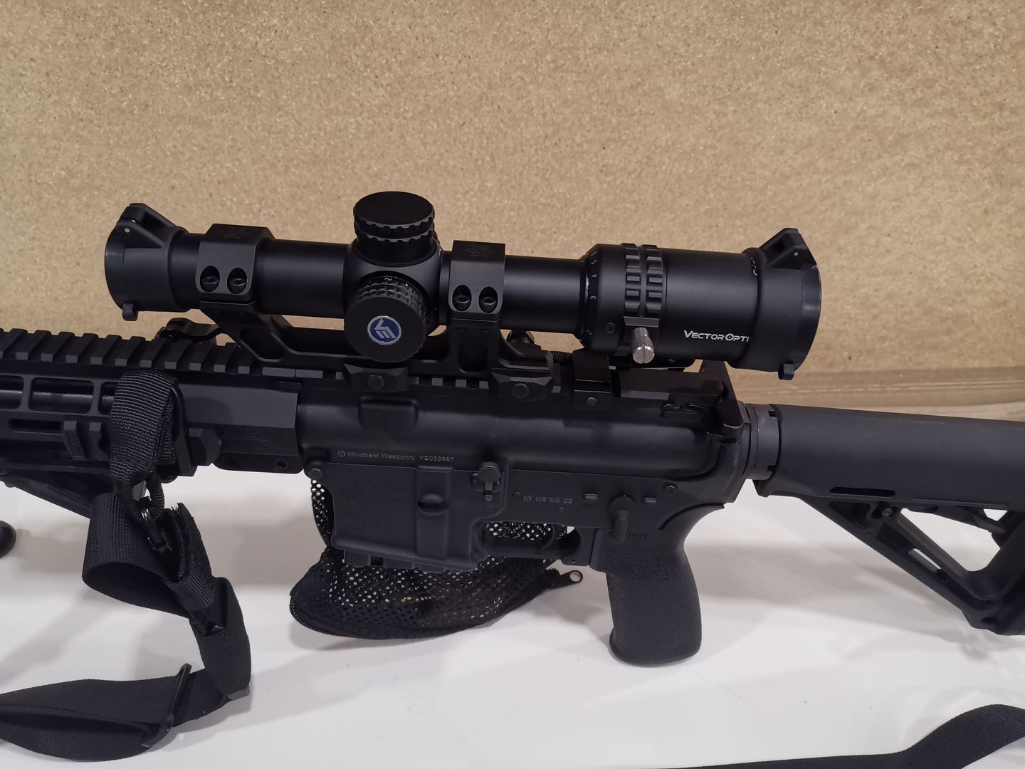 Customer photo review of Vector Optics XASR-3031 X-Accu Block-Montage für 30mm Tubus, 21mm ext. Picatinny for AR, h=38mm