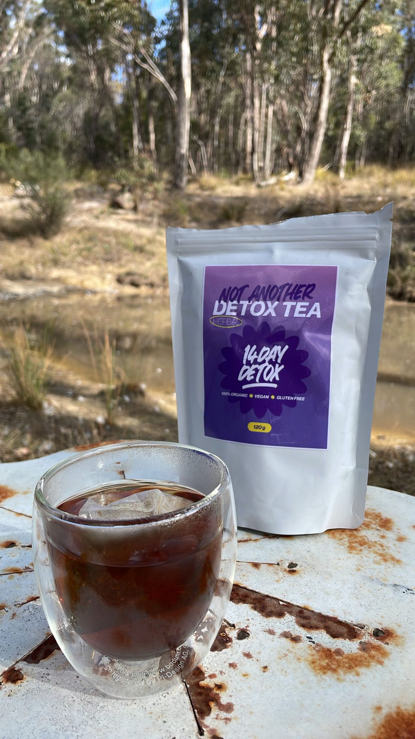 Customer photo review of 14 Day Detox Tea + FREE SHIPPING $110+