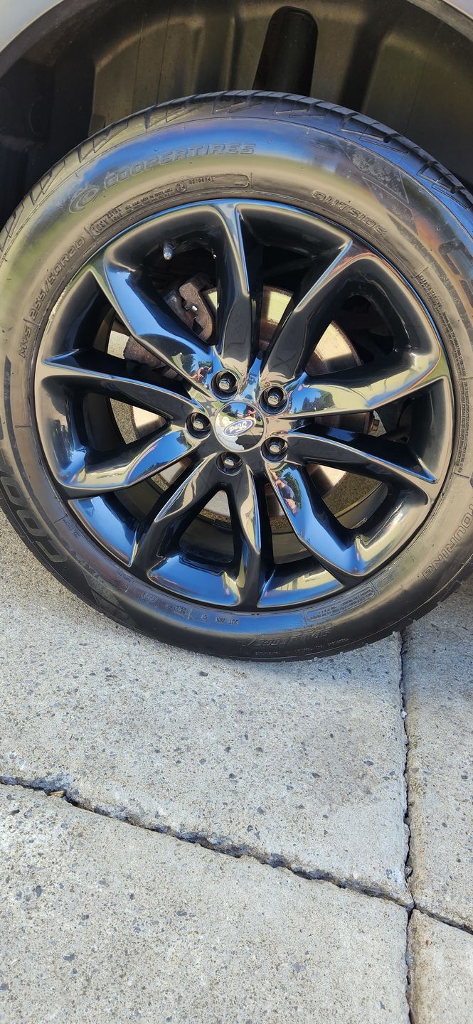 Customer photo review of Trim + Tire Spray - Auto