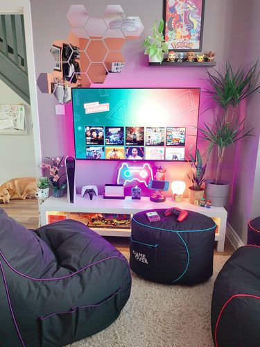 Customer photo review of Gaming Footstool