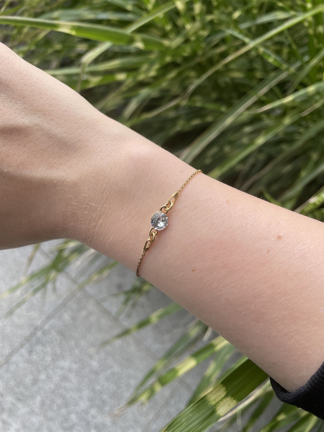 Customer photo review of Armband mit Geburtsstein