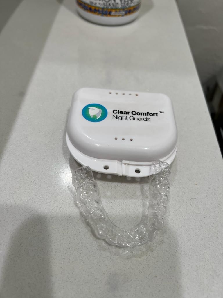 Customer photo review of 3mm Ultra Hard Night Guard for Severe Teeth Grinding/Clenching- Maximum Protection while you Sleep