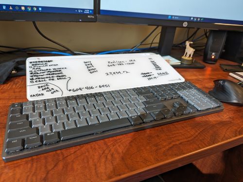 Customer photo review of DeskBoard Buddy™