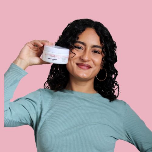 Customer photo review of Hairvenly™ Leave in Curl Cream