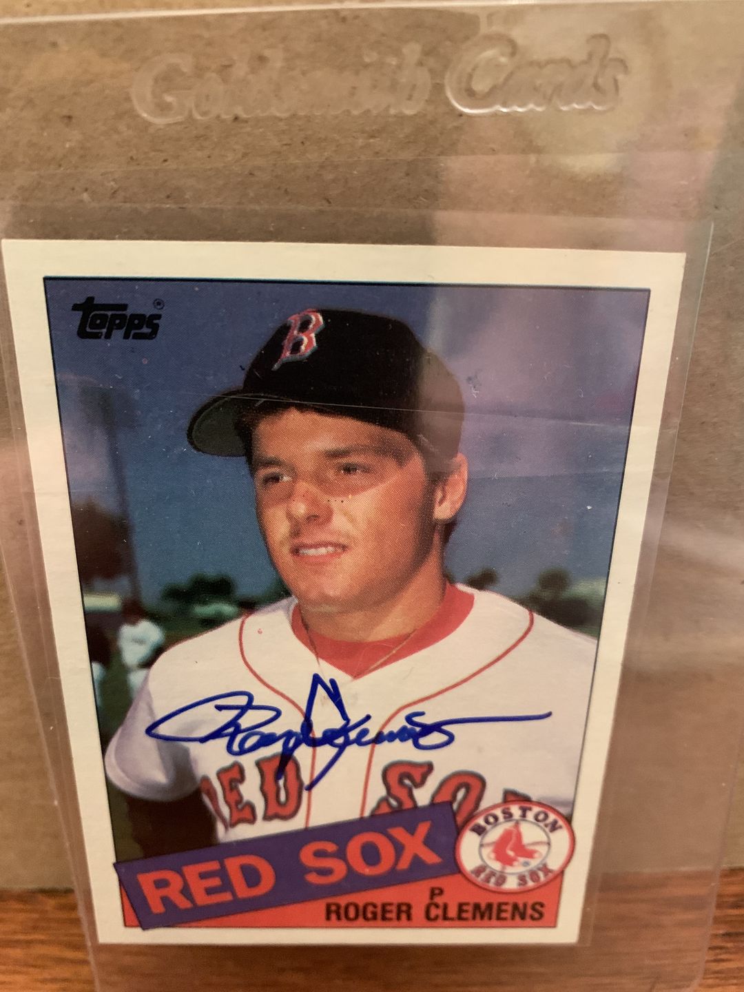 Customer photo review of Roger Clemens Autograph Signing