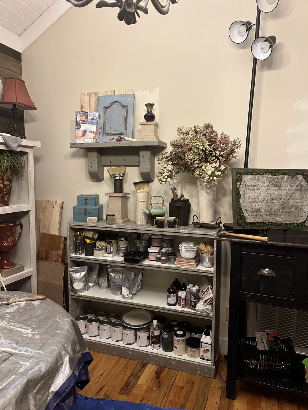 Customer photo review of Selznick Grey - One Step Paint