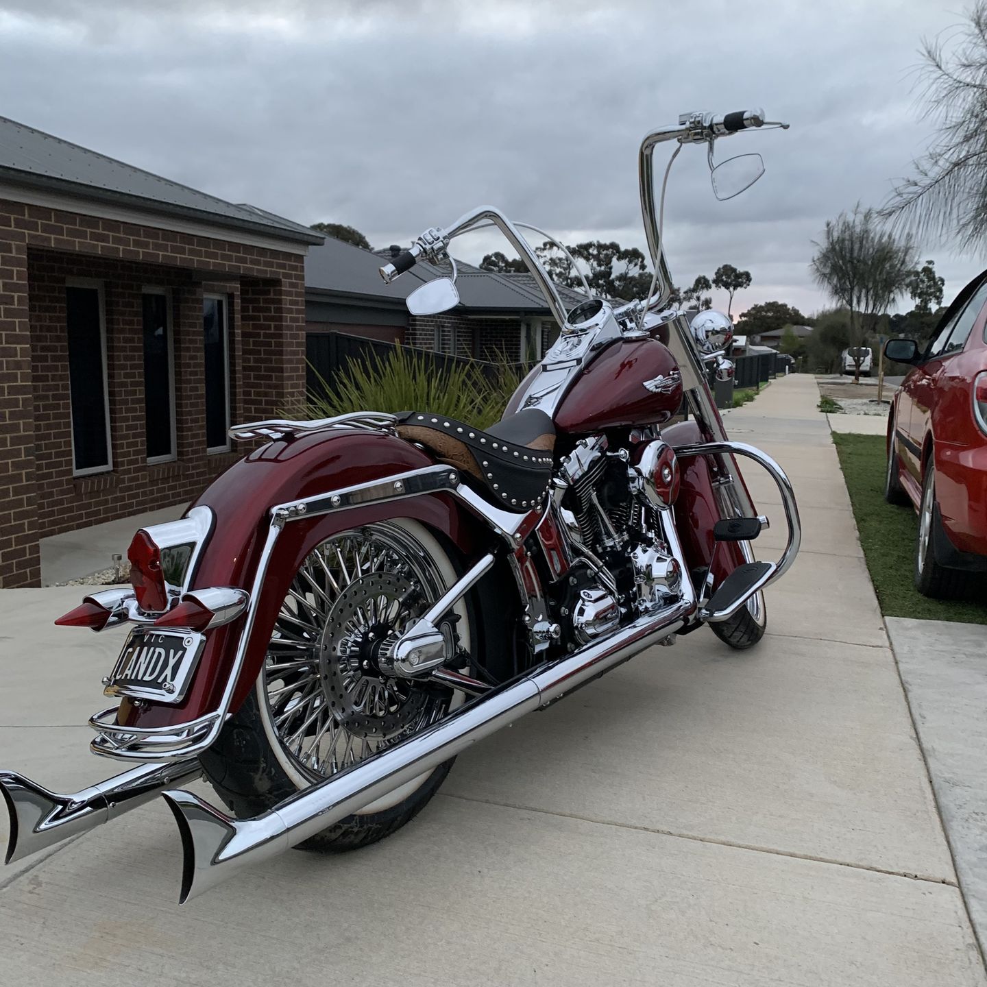 Customer photo review of Harley Davidson Turn Signal Lenses - Clip in Style