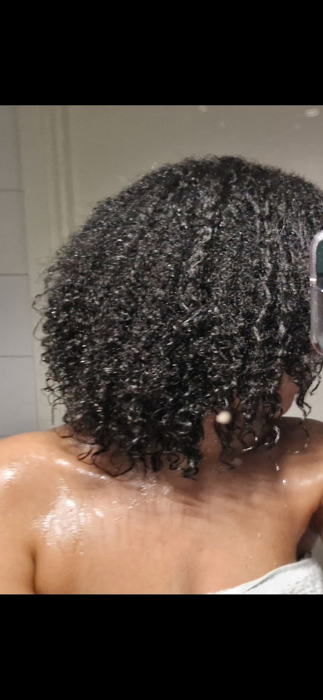 Customer photo review of Honey & Watermelon Infusion - Ultimate Moisture Deep Conditioner