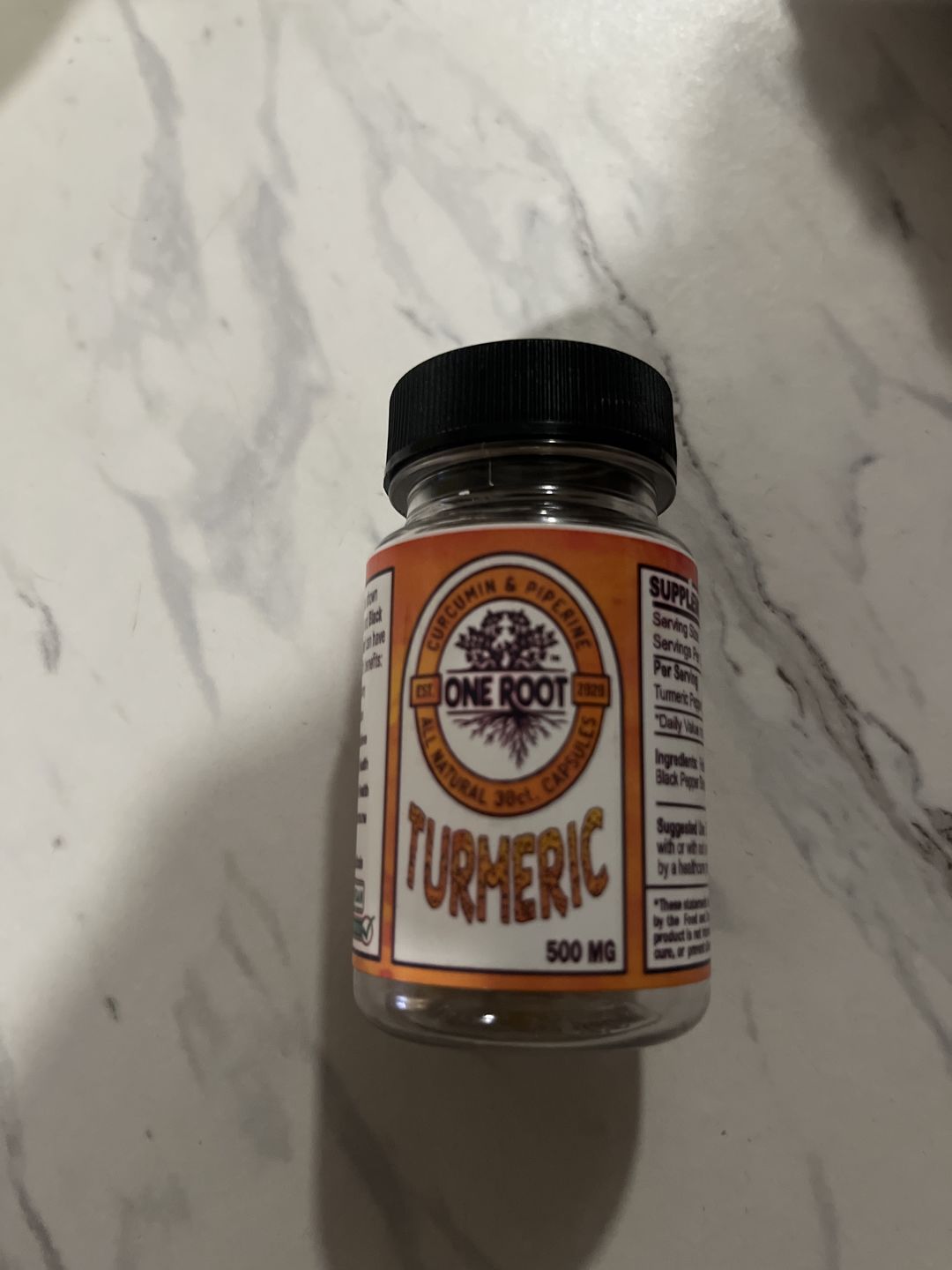 Customer photo review of Turmeric Capsules: 30ct