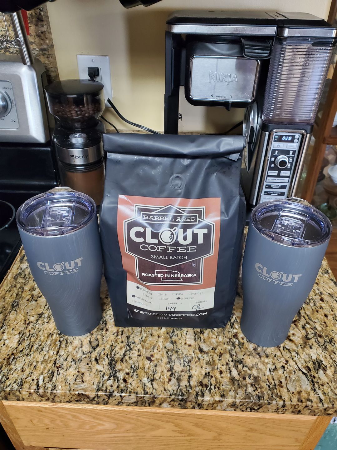 Customer photo review of Bourbon Whiskey | 5lbs