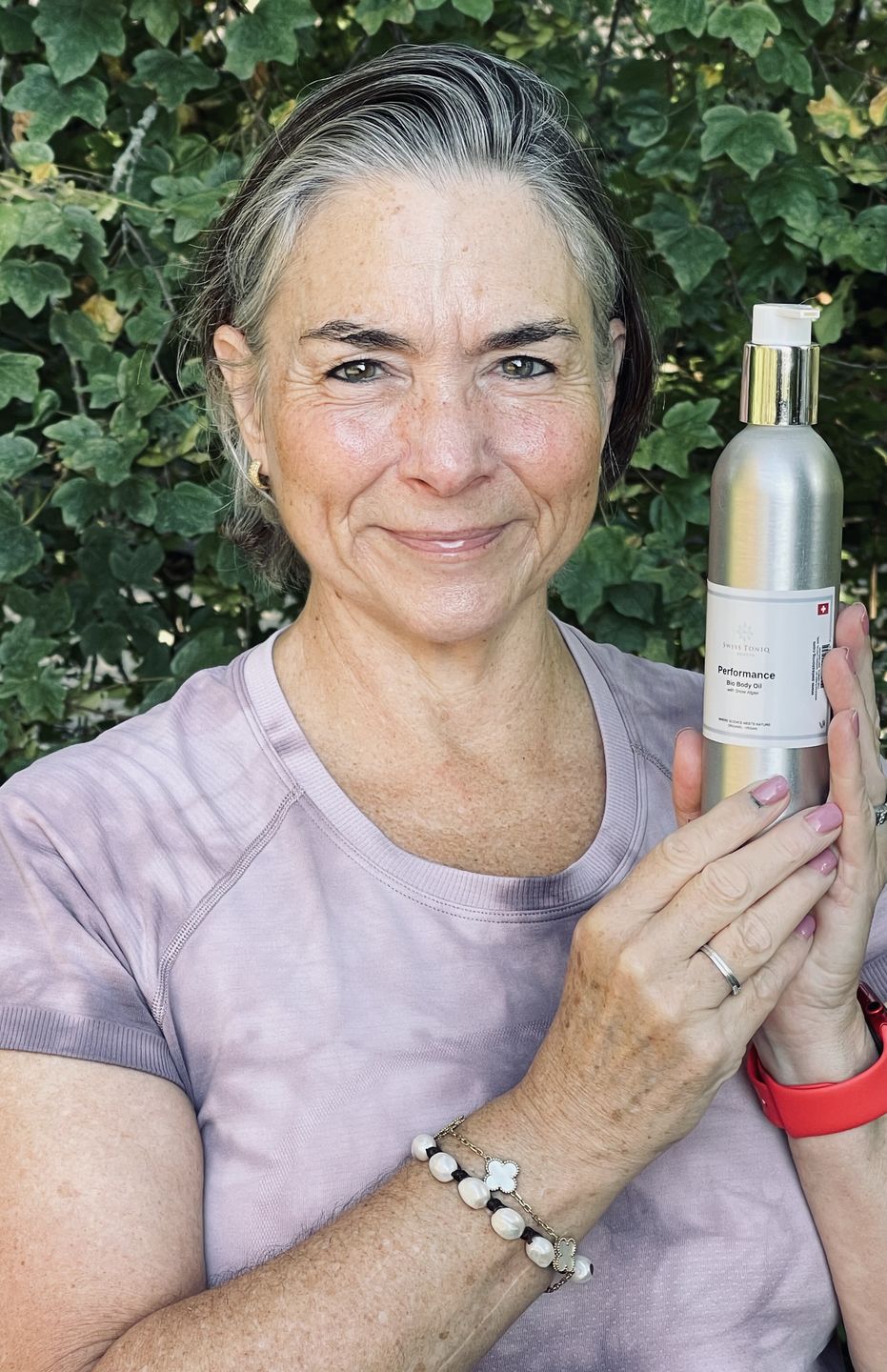 Customer photo review of Performance Bio Body Oil