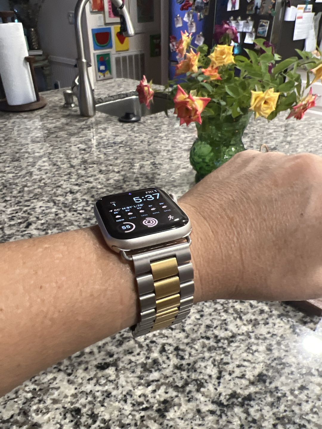 Customer photo review of Tokyo Metal Strap