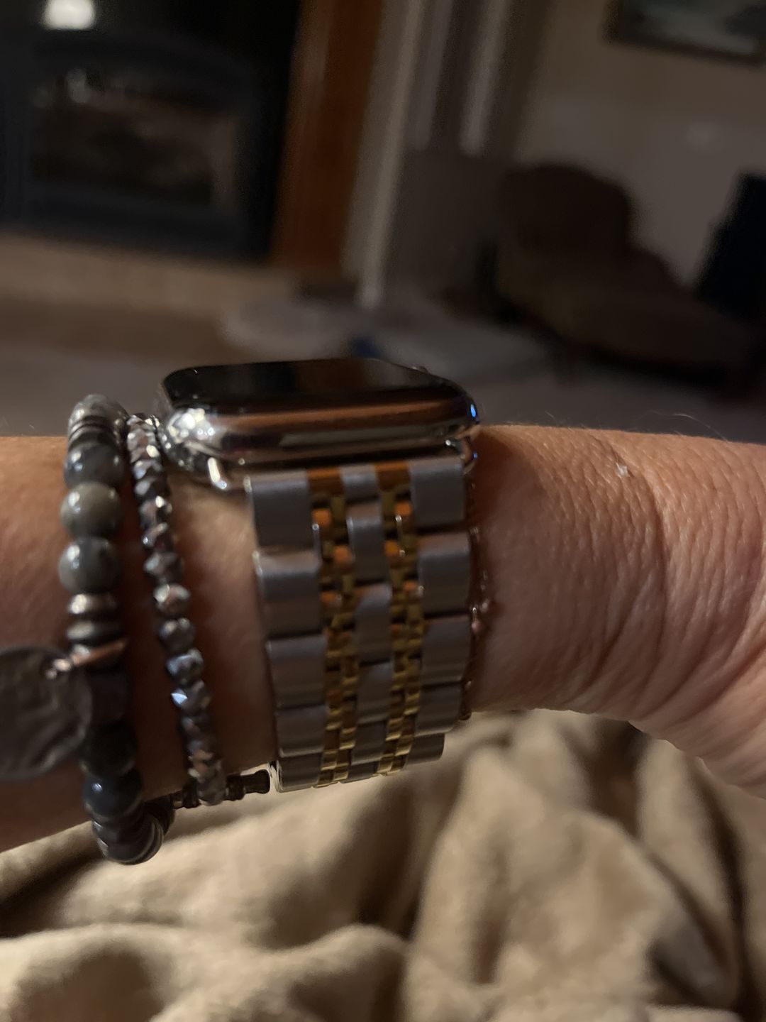 Customer photo review of Themis Stainless Band