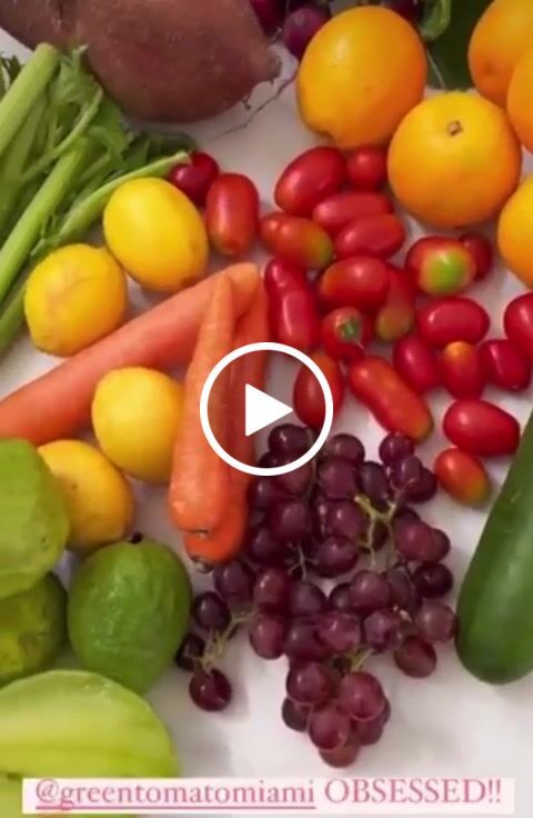 Customer video review of "Plum" (Medium) Tote Bag, Fruit & Veggie Mix