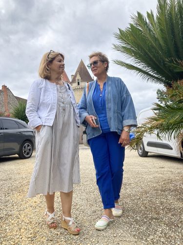 Customer photo review of Striped Print Short Sleeve Dress