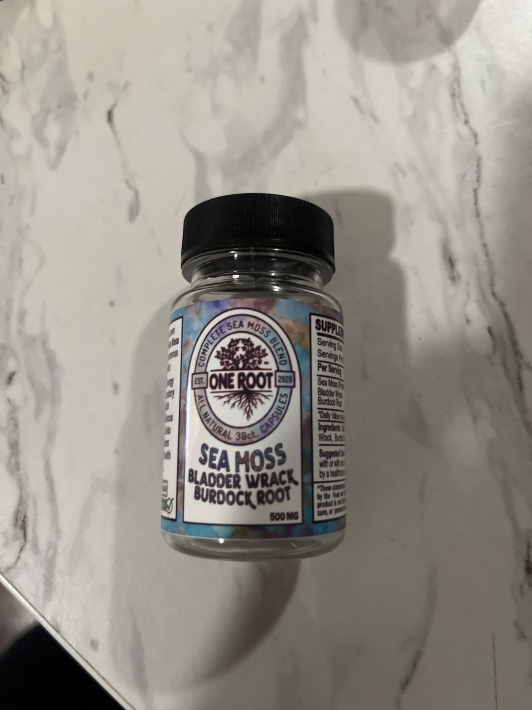 Customer photo review of Complete Sea Moss Blend Capsules: 30ct