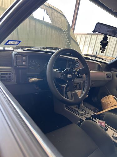 Customer photo review of Discontinued Grant Race Street Race Steering Wheel All Black - 1075-BLK