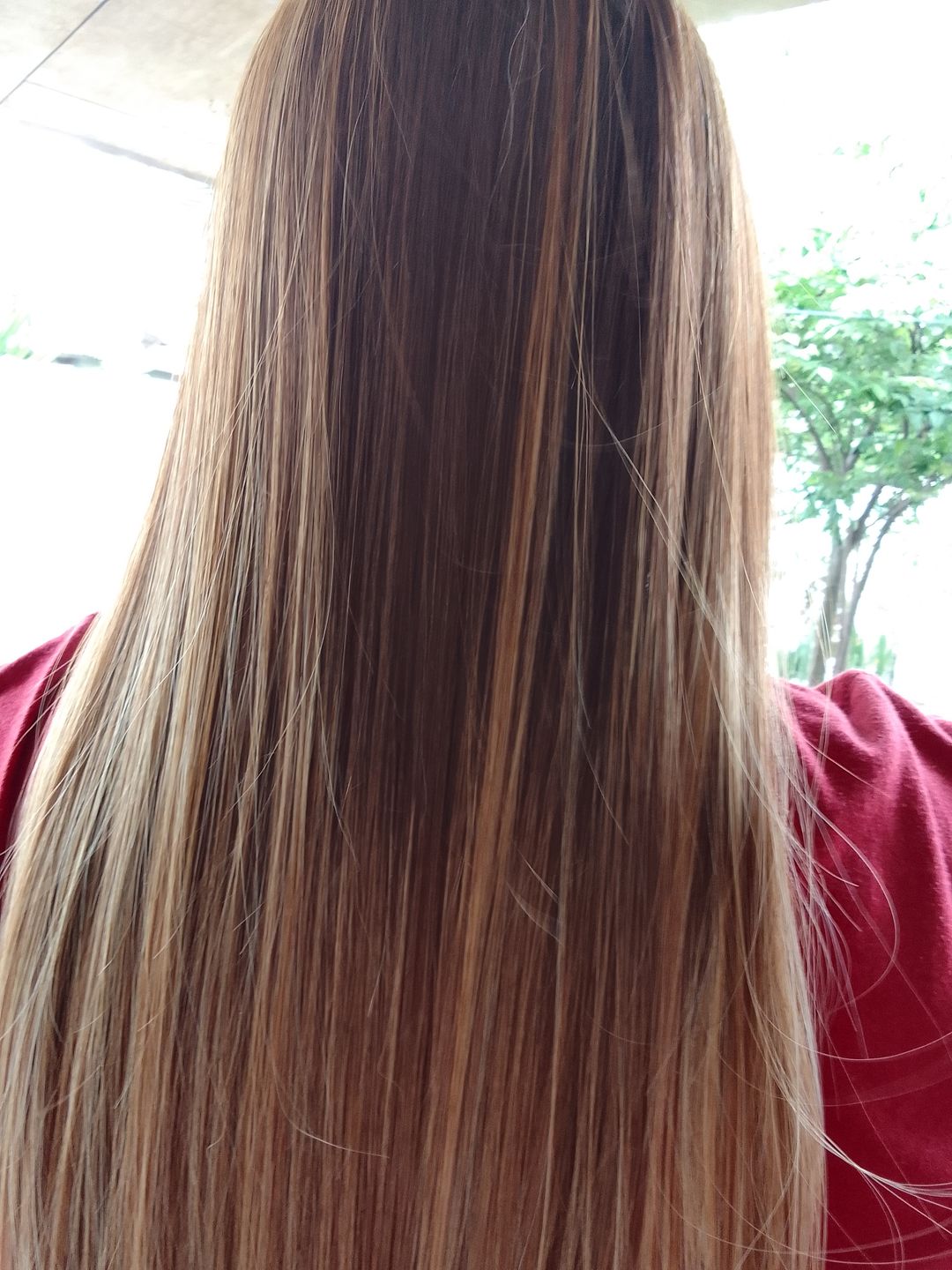 Customer photo review of Ultimate Liss Hair Treatment 1L - Hanna Lee