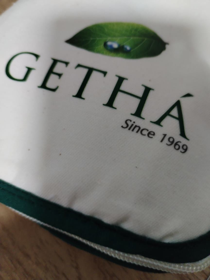 Customer photo review of Getha Organic Cotton Latex Pillow