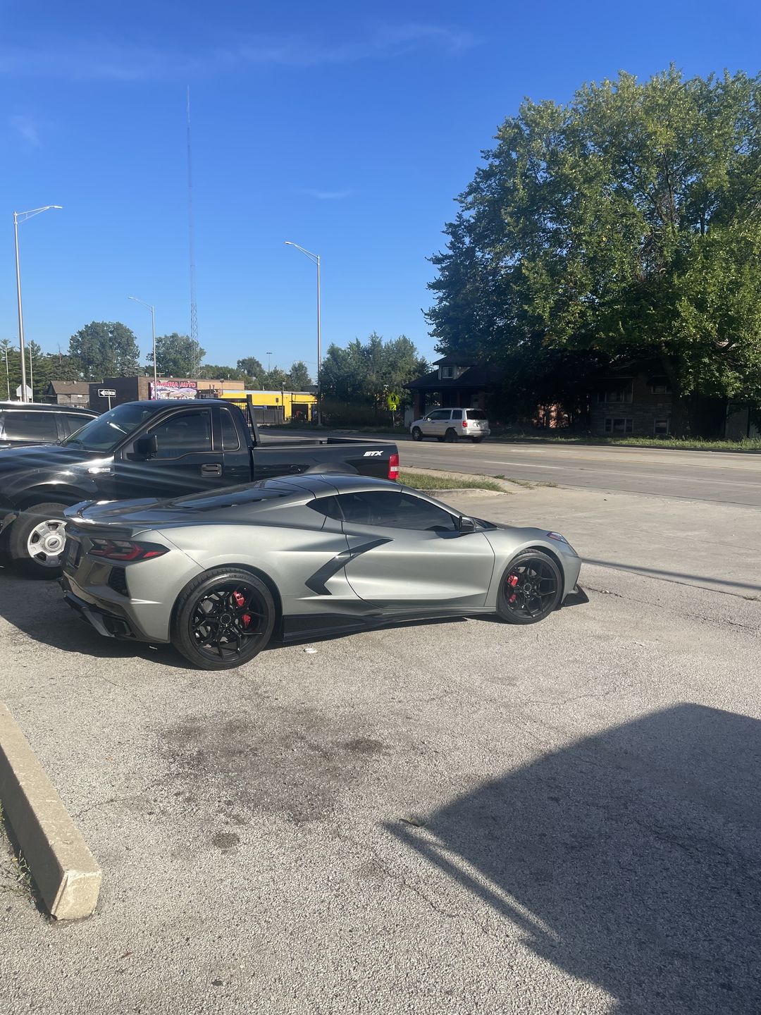 Customer photo review of Chevrolet Corvette C8 3VM Side Skirts Rocker Panels
