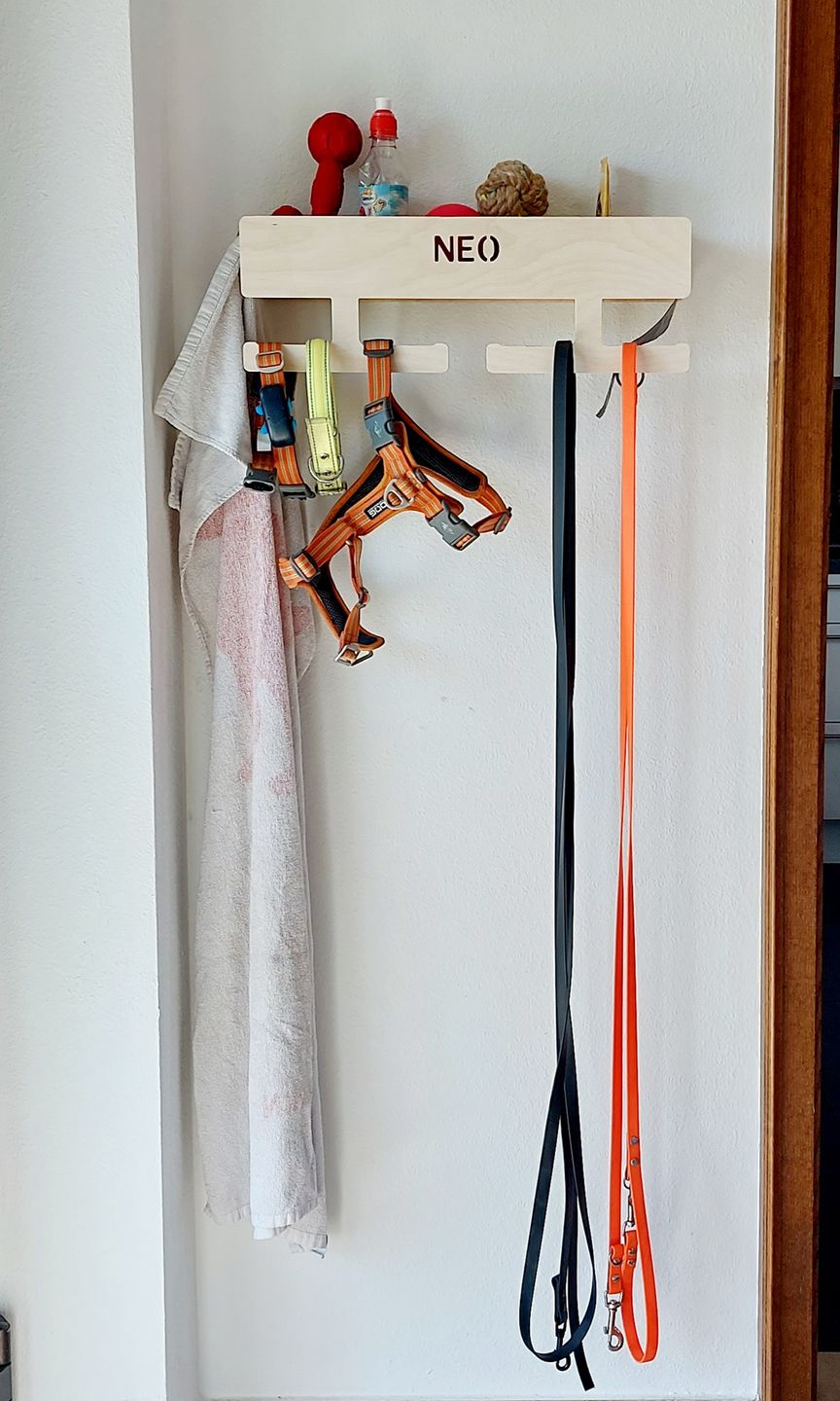 Customer photo review of PERSONALISIERUNG: Hundegarderobe XL