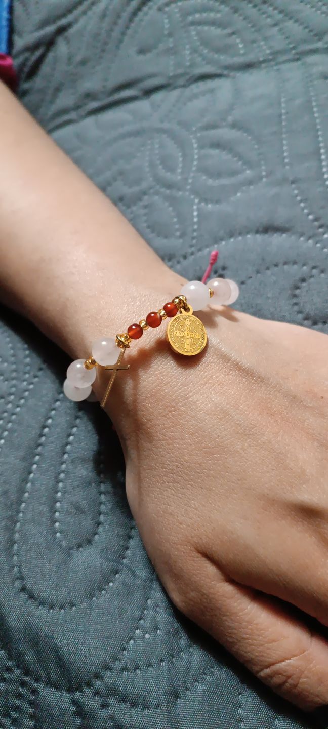 Customer photo review of Decenarios San Benito - Piedras Naturales y Dije Inoxidable