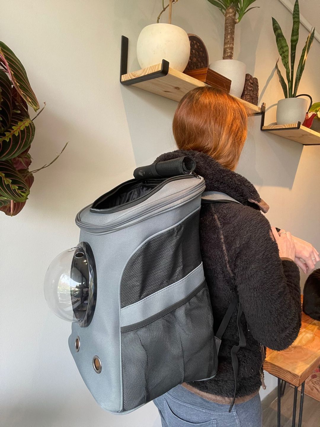 Customer photo review of Capsule Backpack