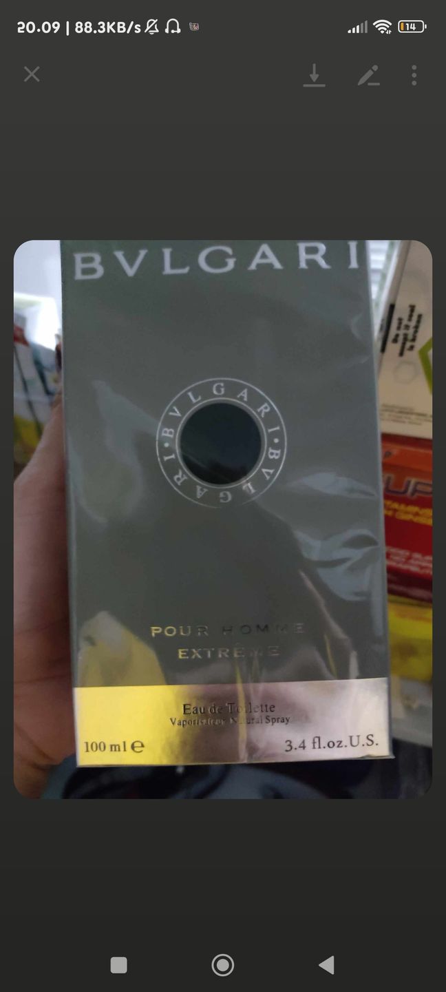 Customer photo review of Bvlgari Extreme For Men 100ml