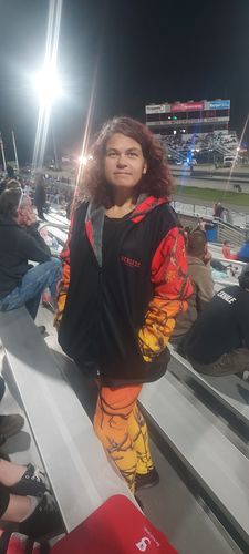 Customer photo review of DARLIN CAMO WOMEN'S LEGGINGS BONFIRE