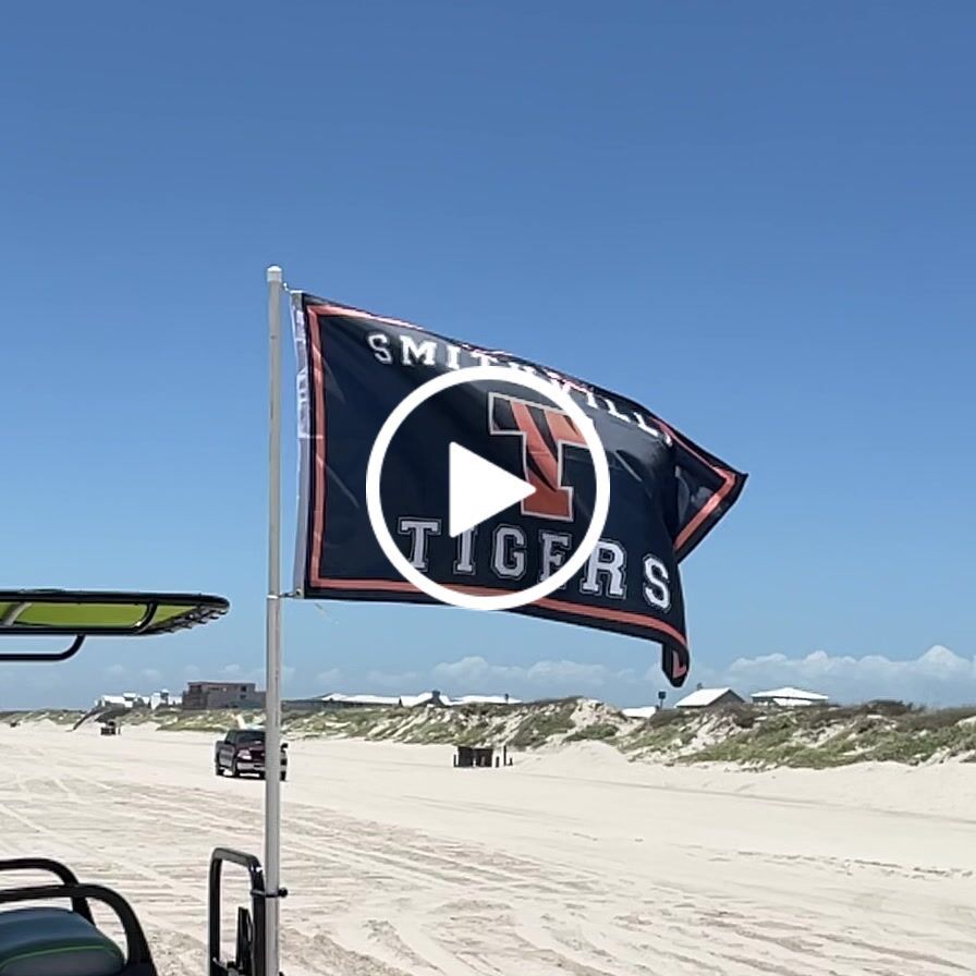 Customer video review of Custom Standard Flags