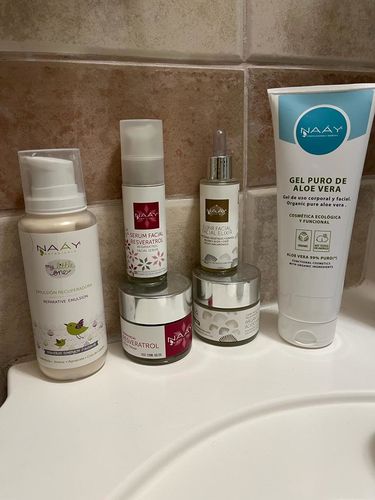 Customer photo review of Gel de Aloe Vera