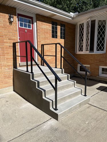 Customer photo review of Top Rail (Oval) + 2x End Caps for Replacement