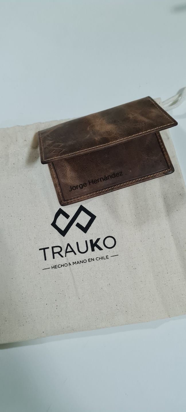 Customer photo review of Tarjetero Clásico
