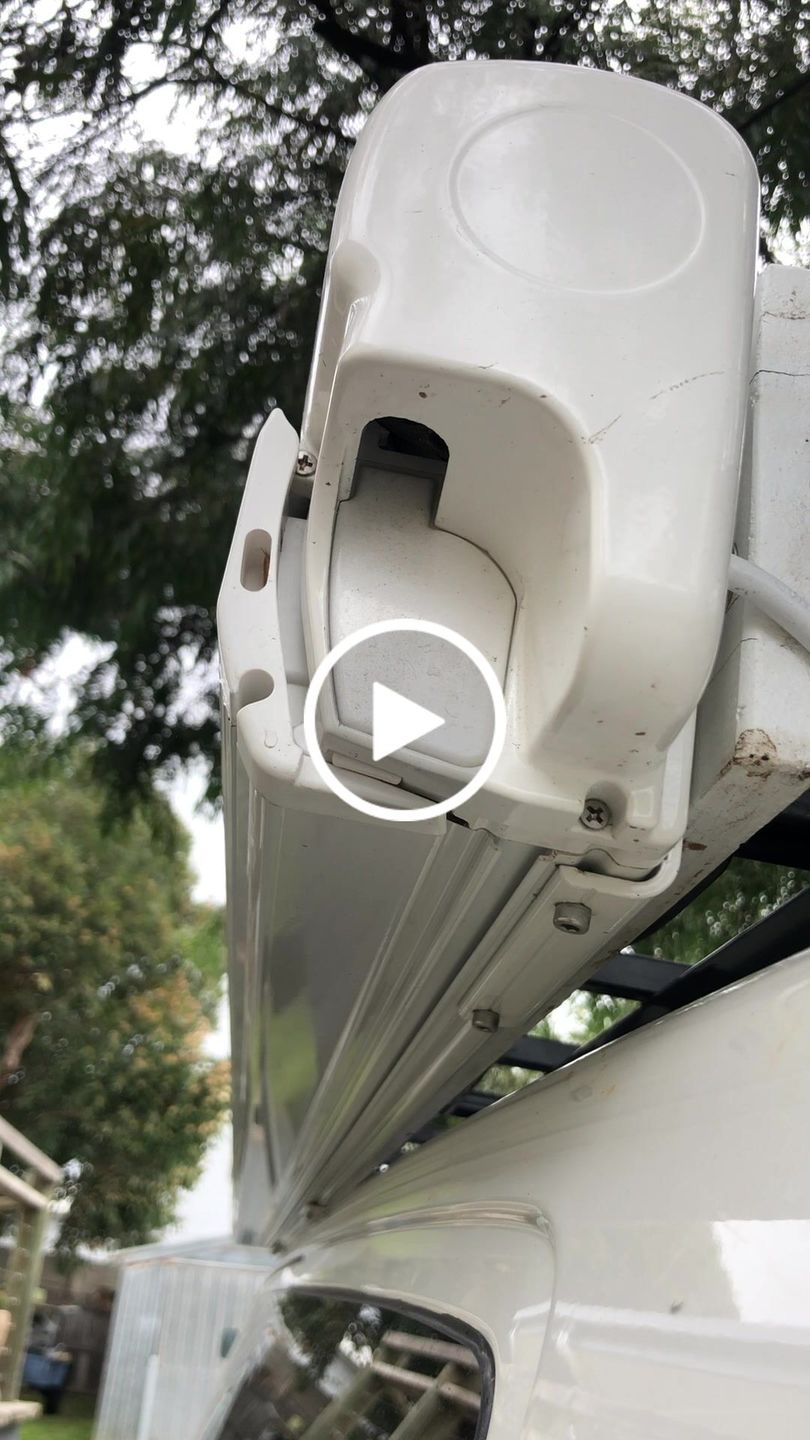 Customer video review of 12Volt Electric Cassette Box Caravan Awning - W5500NM