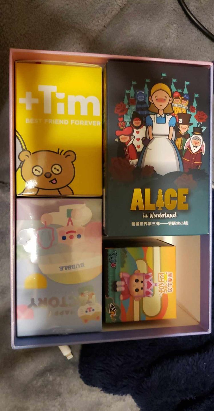 Customer photo review of Lovely Gift Box Lucky Bag